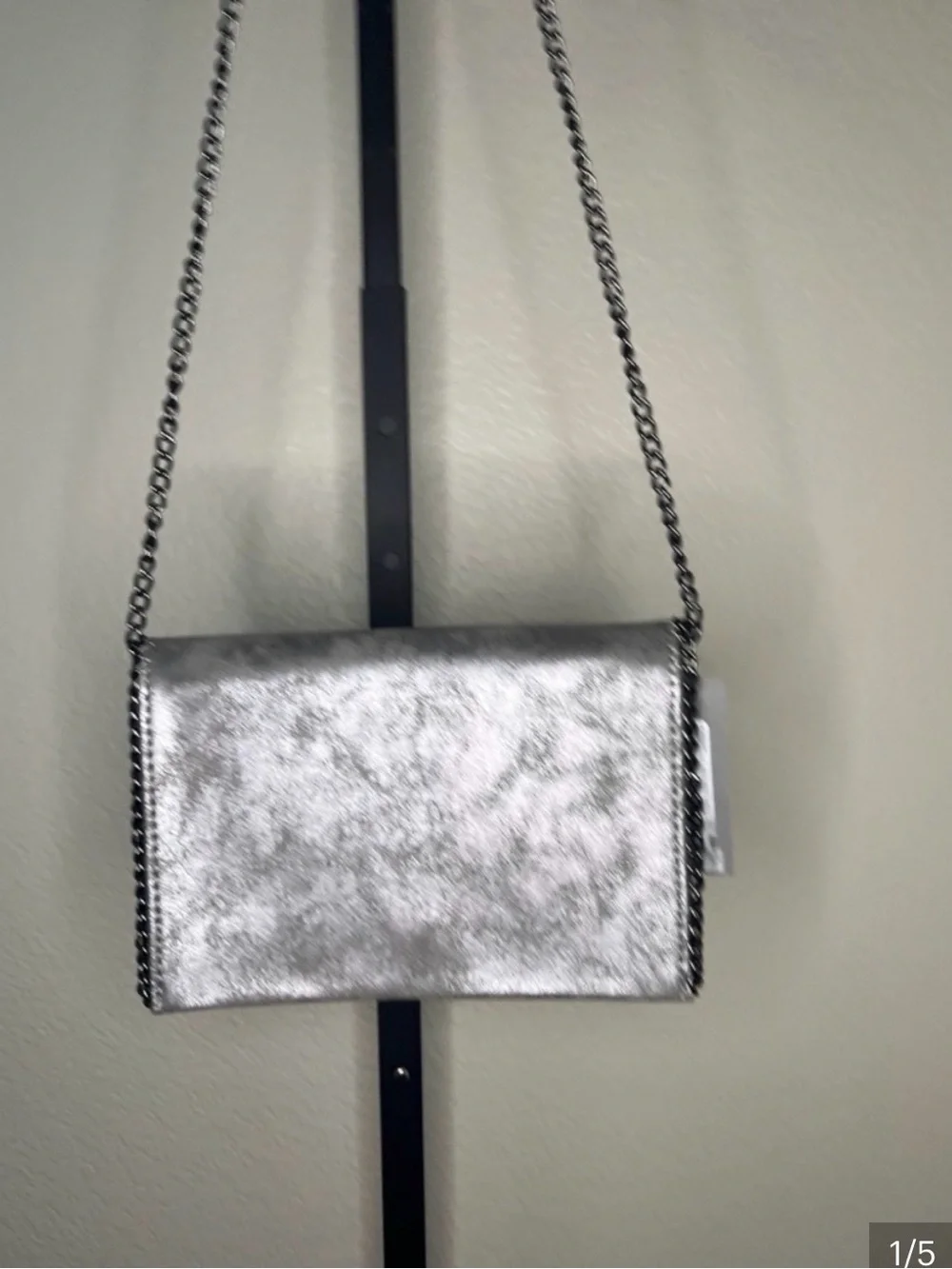 EUC Nordstrom Faux Stella inspired Chelsea28 faux leather crossbody bag